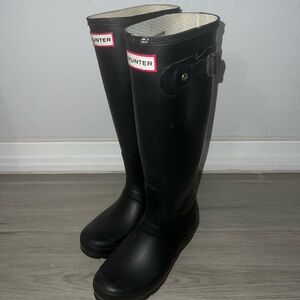 Hunter Original Tall Black Women's Winter & Rain Boots